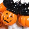 Orange pumpkin lanterns, holiday decorations, Halloween home atmosphere lights Application Scenario